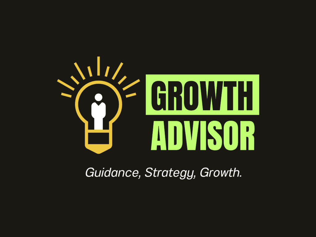 GI Griffin Growth Advisor Poster - Guidance, Strategy, Growth.